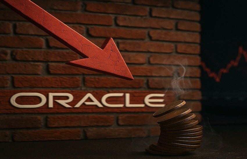 Oracle AI Spending Triggers Stock Crash In Wall Street Selloff